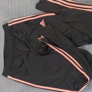 Adidas Black Pink Aeroready Training Track Pants XS